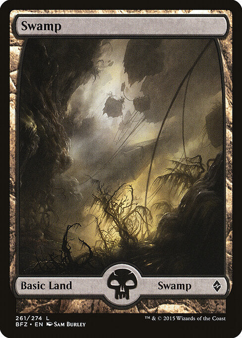 Swamp BFZ-261 Land Good Englisch Foil