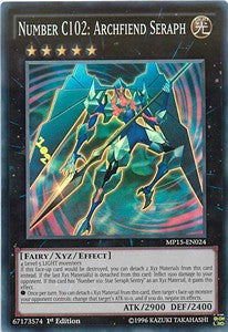 Nummer C102: Erzunterweltler-Seraph MP15-024 Super Rare Good Deutsch 1. Auflage