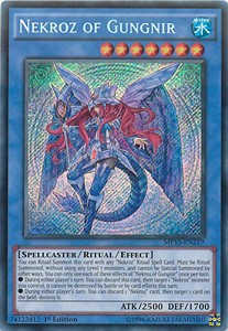 Nekroz von Gungnir MP15-219 Secret Rare Excellent Deutsch 1. Auflage