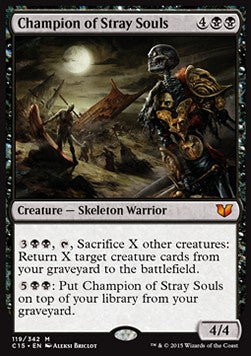 Champion der verlorenen Seelen C15-119 Mythic Played Englisch