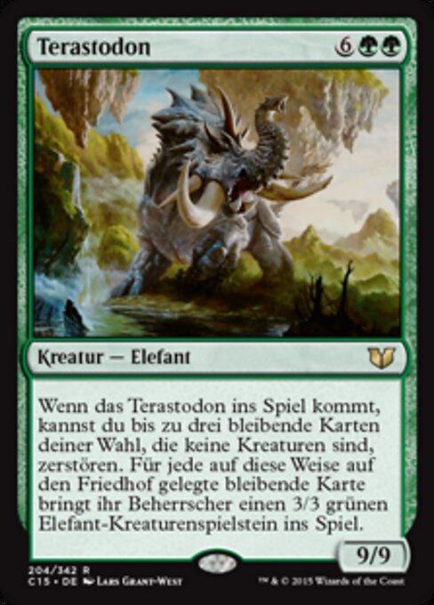 Terastodon C15-204 Rare Light Played Deutsch