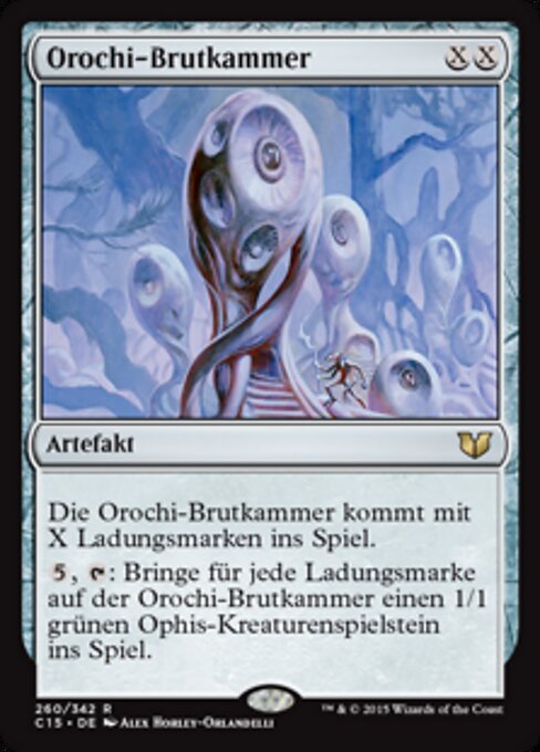 Orochi-Brutkammer C15-260 Rare Good Deutsch