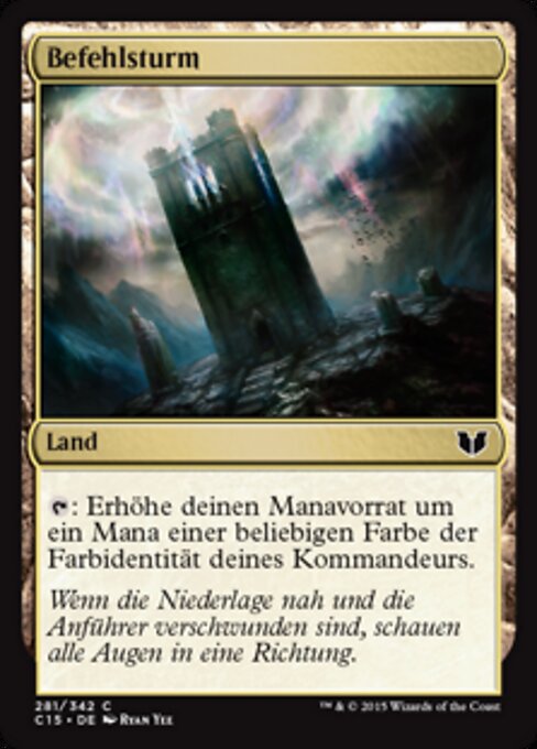 Befehlsturm C15-281 Common Good Deutsch