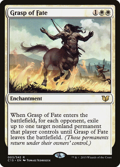 Grasp of Fate C15-3 Rare Excellent Englisch