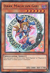 Dunkles Magier-Mädchen (V.2) YGLD-B03 Ultra Rare Excellent Deutsch