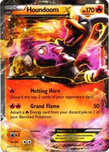 Houndoom EX BKT-21 Ultra Rare Excellent Deutsch