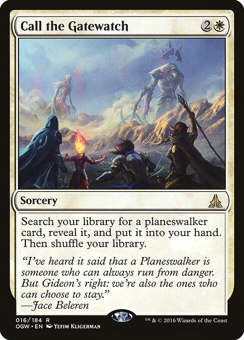 Call the Gatewatch OGW-16 Rare Good Englisch