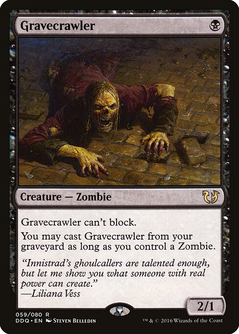 Gravecrawler DDQ-59 Rare Near Mint Englisch