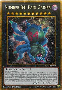 Nummer 84: Schmerzsucher PGL3-010 Gold Secret Rare Excellent Deutsch 1. Auflage