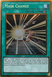 Maskenwechsel PGL3-083 Gold Rare Excellent Deutsch 1. Auflage