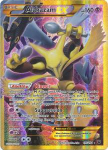 Alakazam EX FCO-125 Secret Rare Excellent Englisch