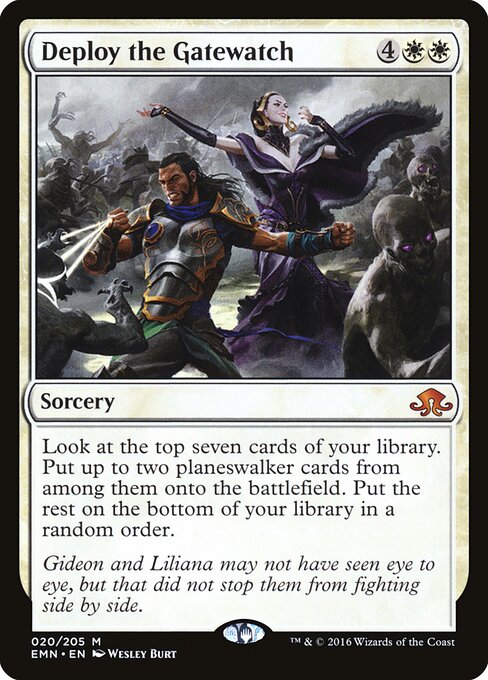 Deploy the Gatewatch EMN-20 Mythic Excellent Englisch