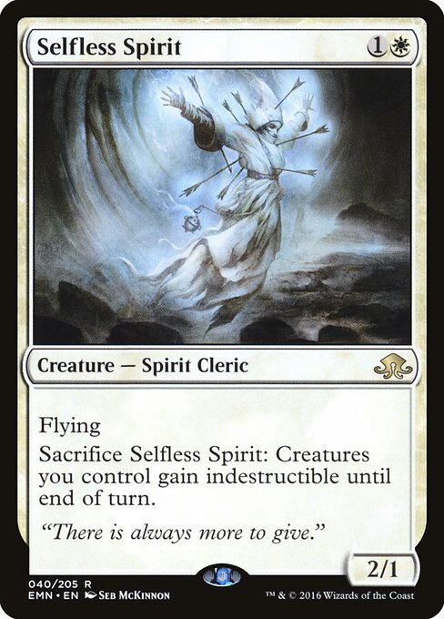 Selfless Spirit EMN-40 Rare Excellent Englisch