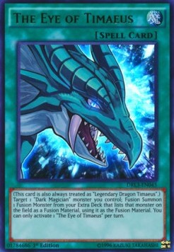Das Auge von Timaeus DRL3-045 Ultra Rare Excellent Deutsch 1. Auflage