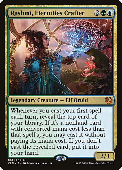 Rashmi, Eternities Crafter KLD-184 Mythic Excellent Englisch