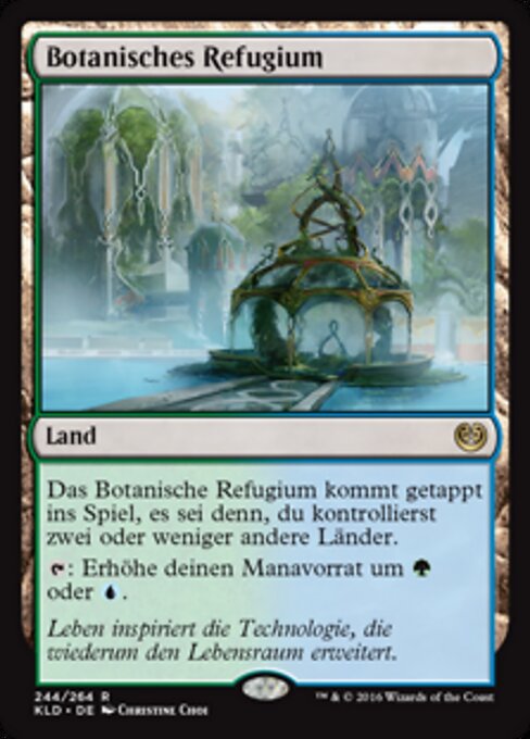 Botanisches Refugium KLD-244 Rare Excellent Deutsch