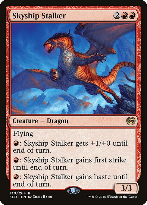 Skyship Stalker KLD-130 Rare Good Englisch