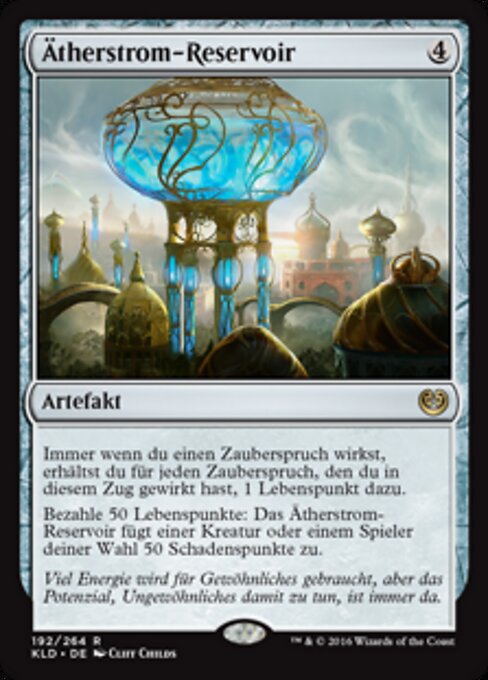 Ätherstrom-Reservoir KLD-192 Rare Excellent Deutsch