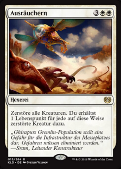 Ausräuchern KLD-15 Rare Good Deutsch
