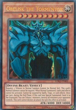 Obelisk der Peiniger LDK2-S02 Ultra Rare Light Played Deutsch
