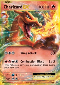 Glurak EX EVO-12 Ultra Rare Light Played Deutsch
