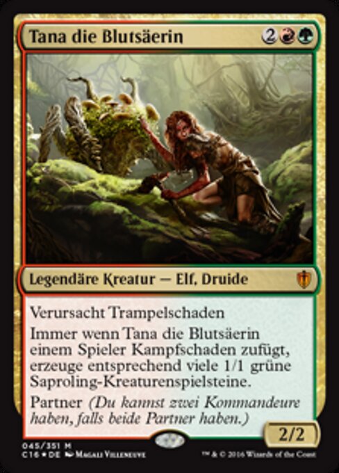 Tana die Blutsäerin C16-45 Mythic Excellent Deutsch Foil