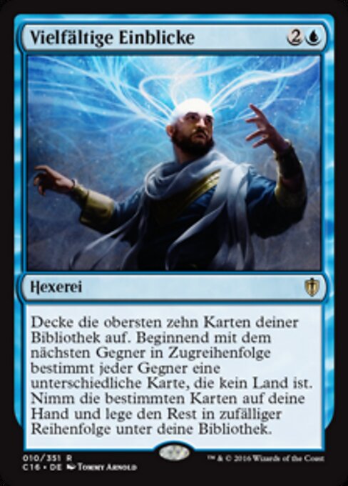 Vielfältige Einblicke C16-10 Rare Good Deutsch
