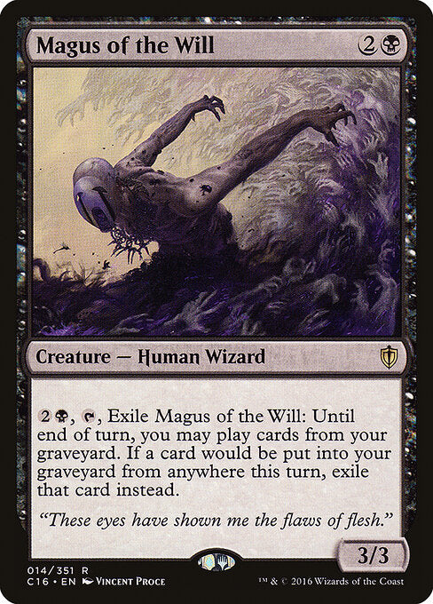 Magus of the Will C16-14 Rare Excellent Englisch