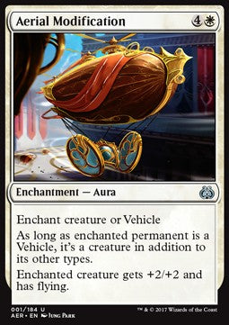 Flugmodifikation AER-1 Uncommon Excellent Deutsch Foil