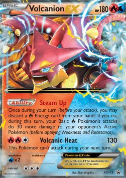 Volcanion EX XYPR-173 Promo Poor Deutsch
