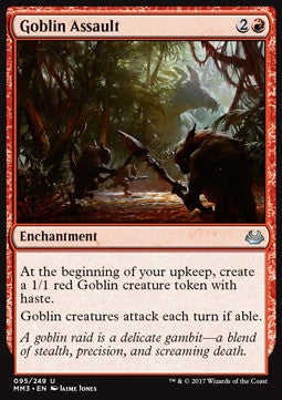 Goblin-Ansturm MM3-95 Uncommon Excellent Englisch Foil