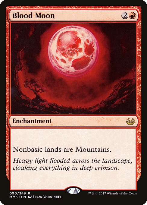 Blood Moon MM3-90 Rare Excellent Englisch