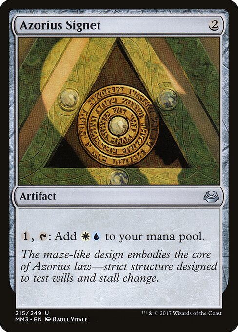 Azorius-Petschaft MM3-215 Uncommon Excellent Englisch
