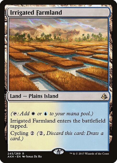 Irrigated Farmland AKH-245 Rare Near Mint Englisch