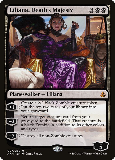 Liliana, Death's Majesty AKH-97 Mythic Near Mint Englisch