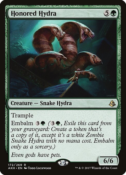 Verehrte Hydra AKH-172 Rare Good Englisch