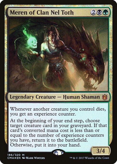 Meren of Clan Nel Toth CMA-186 Mythic Excellent Englisch Foil
