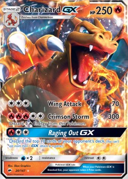 Glurak GX BUS-20 Ultra Rare Excellent Deutsch
