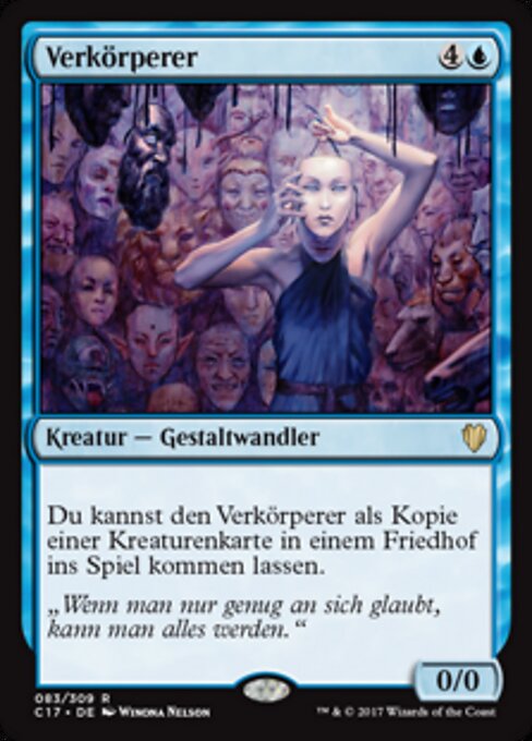 Verkörperer C17-83 Rare Excellent Deutsch