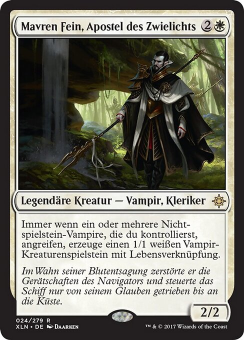 Mavren Fein, Apostel des Zwielichts XLN-24 Rare Excellent Deutsch