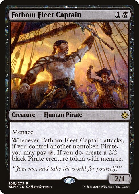 Fathom Fleet Captain XLN-106 Rare Excellent Englisch
