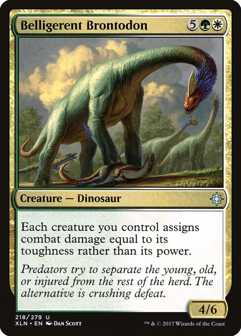 Belligerent Brontodon XLN-218 Uncommon Excellent Englisch