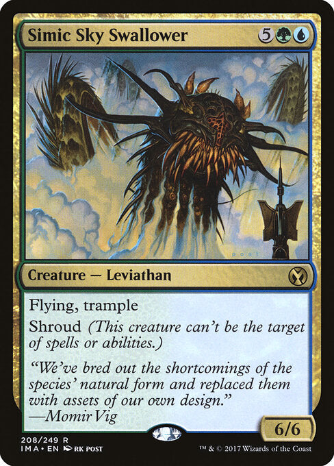 Simic Sky Swallower IMA-208 Rare Near Mint Englisch
