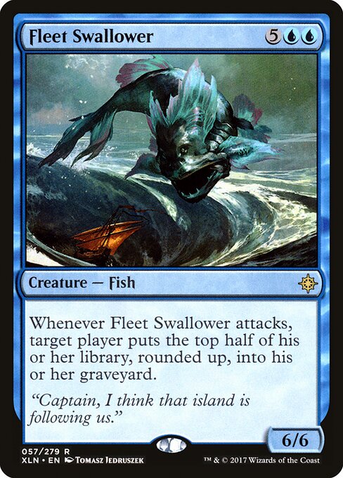 Fleet Swallower XLN-57 Rare Near Mint Englisch Foil