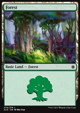 Wald (V.4) XLN-279 Land Excellent Englisch Foil