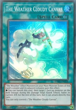 Wolkiges Witterungsgemälde SPWA-038 Super Rare Excellent Deutsch 1. Auflage