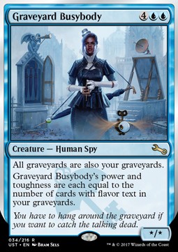 Graveyard Busybody UST-34 Rare Excellent Englisch