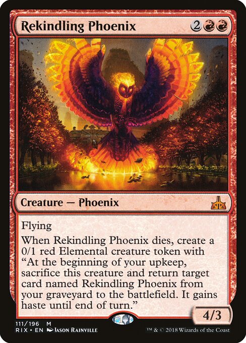 Rekindling Phoenix RIX-111 Mythic Near Mint Englisch