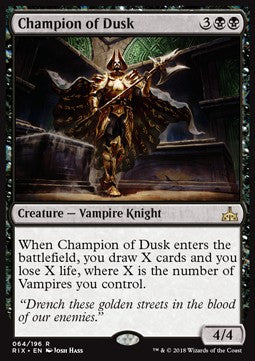 Champion of Dusk RIX-64 Rare Good Englisch