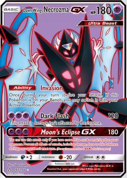 Dawn Wings Necrozma GX UPR-143 Ultra Rare Poor Deutsch